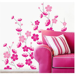 Decal dây leo hoa hồng PK202