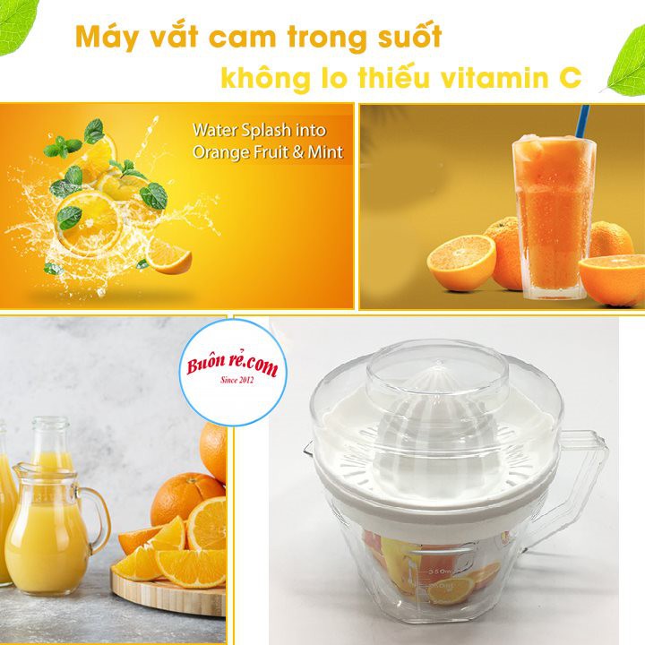 Dụng cụ vắt cam trong suốt Việt Nhật có lưới lọc, nắp đậy kèm ca đong định mức (MS:6905) -Buôn rẻ 01302 | BigBuy360 - bigbuy360.vn