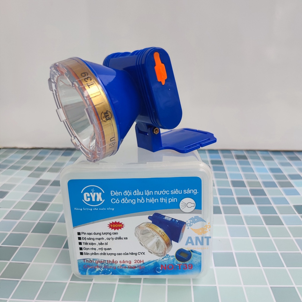 ĐÈN ĐỘI ĐẦU CYX CHỐNG NƯỚC SIÊU SÁNG -T39