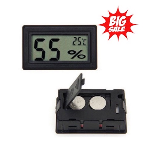 Dụng cụ đo độ ẩm, nhiệt độ đồng hồ nhiệt kế chuyên dùng đo độ nhiệt độ phòng ngủ cho bé, đo độ ẩm nhà tắm, bếp, máy ảnh