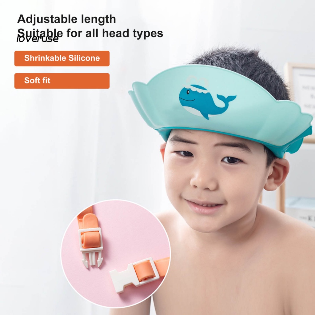 Mũ Tắm Có Khóa Điều Chỉnh Được Cho Bé Sơ Sinh