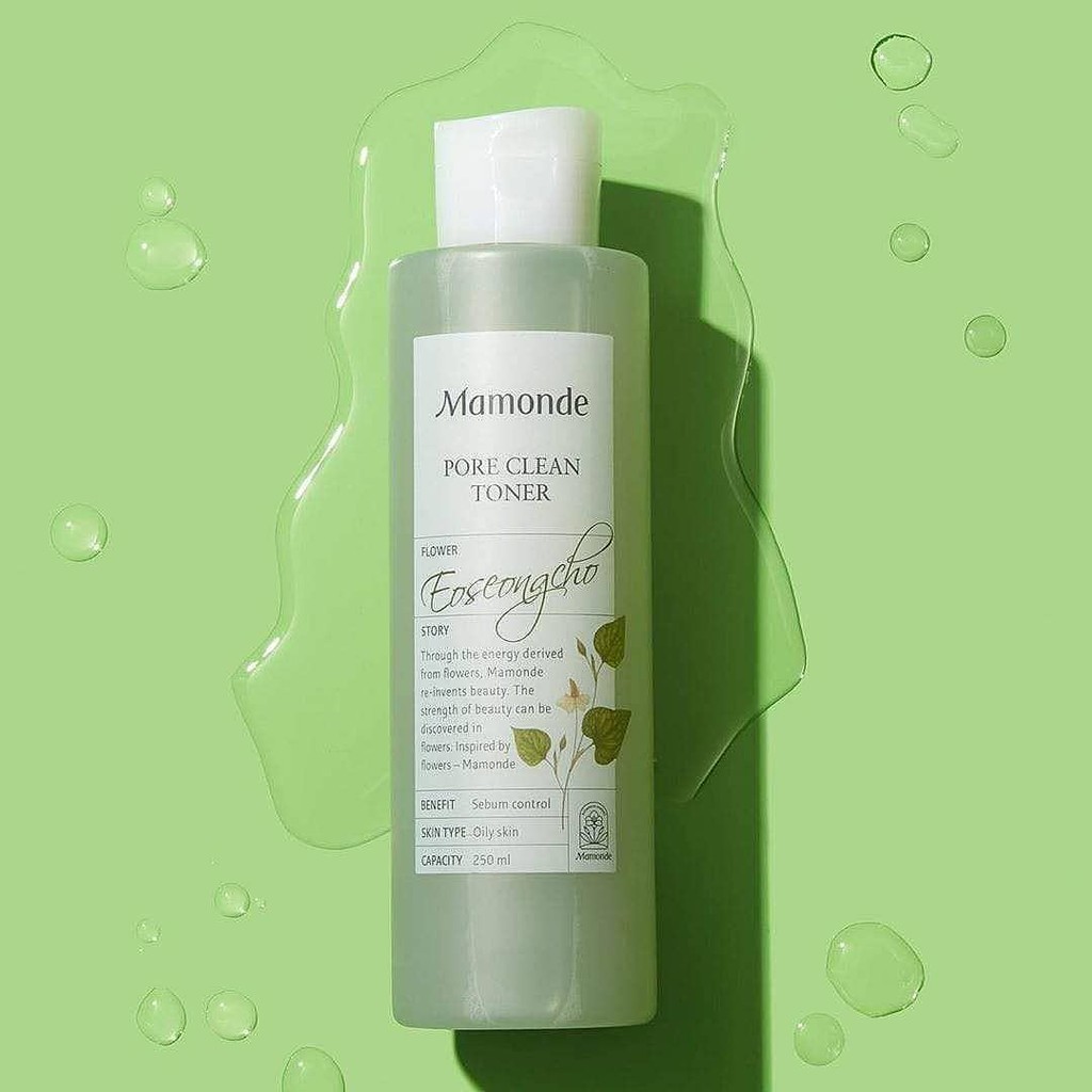 ✅[NỘI ĐỊA HÀN] Nước Hoa Hồng Diếp Cá Mamonde Toner Diếp Cá Mamonde 250ml