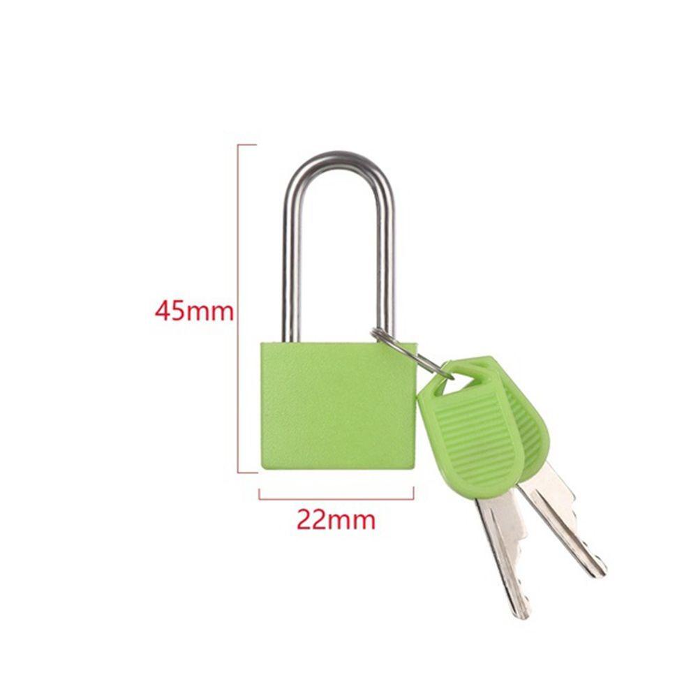 Ổ Khóa Hành Lý Bằng Thép 6 Màu Sắc