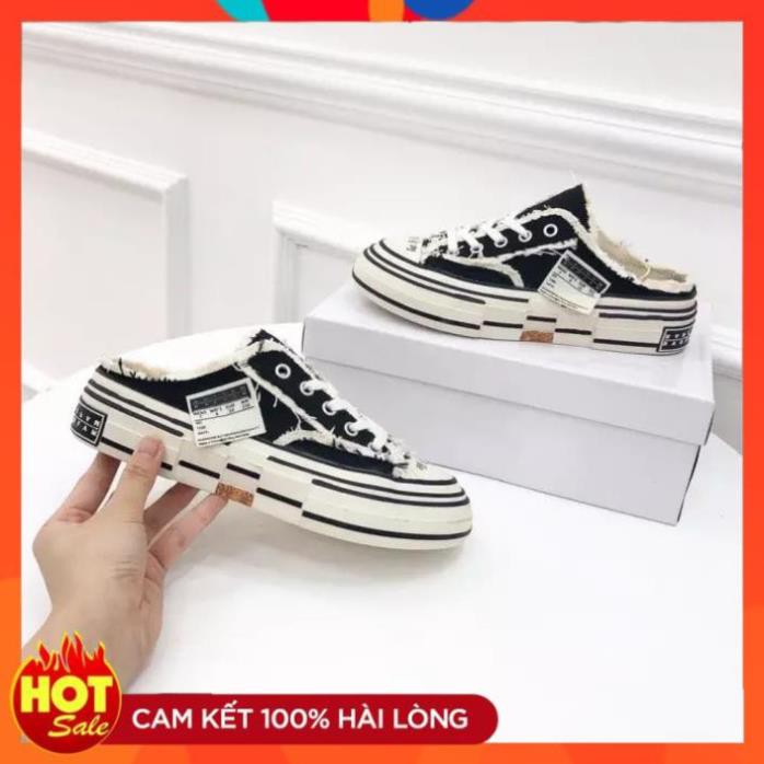 [FreeShip+Full Bill Box]Sục Xvessel, giày sục sneacker đạp gót nam nữ hot 2020 | BigBuy360 - bigbuy360.vn
