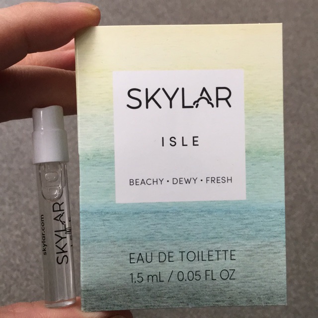 Vial mẫu thử nước hoa nữ Skylar Isle EDT  - USA