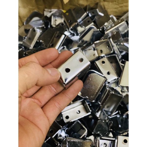 Cốc đỡ thanh hộp inox ⚡ GIÁ SỐC ⚡ Cốc đỡ bắn trực tiếp vào tủ chắc chắn, chất liệu cao cấp
