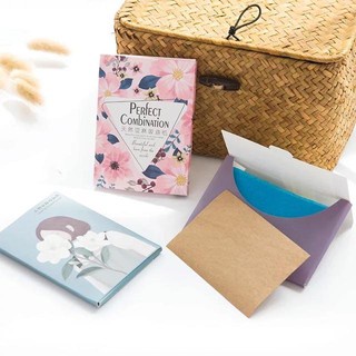 Set 50 giấy thấm dầu da mặt, làm sạch bã nhờn, cho làn da khô thoáng