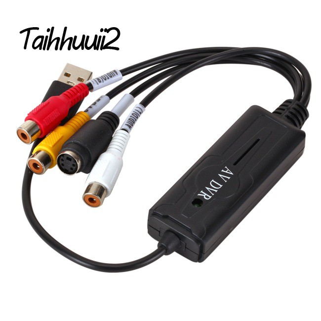 Huuii Usb2.0 Video Capture Card Single-channel Av Video Image Monitoring Data Capture Card