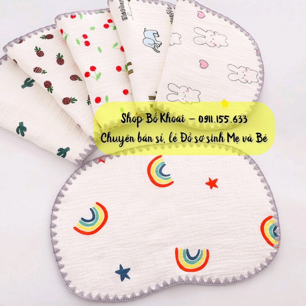 Gối xô MANNY 10 lớp  - Gối xô 10 lớp cao cấp cho bé  - Bố Khoai Store