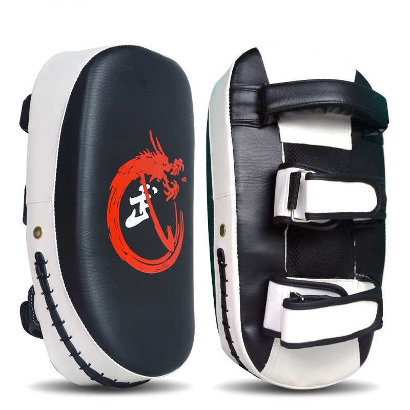 1 Đệm Tập Đấm Đá Bằng Da PU Cho MMA Muay Thai Karate Kick Gear