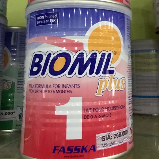 Sữa Bột Biomil  Số 1 hộp 400g