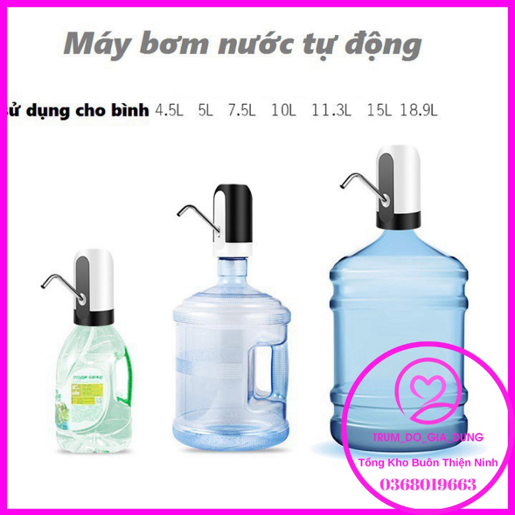 máy bơm nước tự động cho bình khoáng