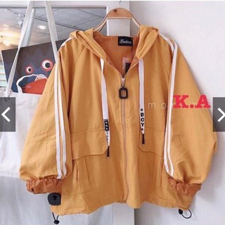 Áo khoác gió nữ form rộng