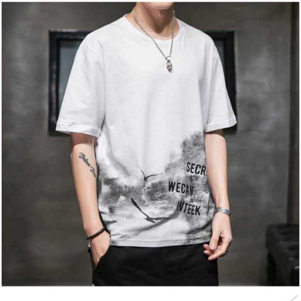 Áo Thun Nam Nữ UNISEX Tay Lỡ áo phông Form Rộng ulzzang pi fashion full size | WebRaoVat - webraovat.net.vn