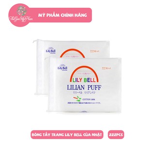 Bông Tẩy Trang Lily Bell Của nhật