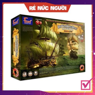 [SALE MÙA DỊCH] Board game-Đi tìm kho báu phần 3 Foxi-đồ chơi gia đình tương tác phát triển tư duy-kỹ năng-tập trung