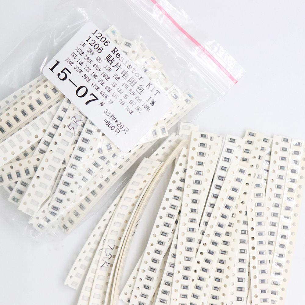 Set 660 Điện Trở TAYLOR1 0603 0805 1206 SMD 1% 0603 0805 1206