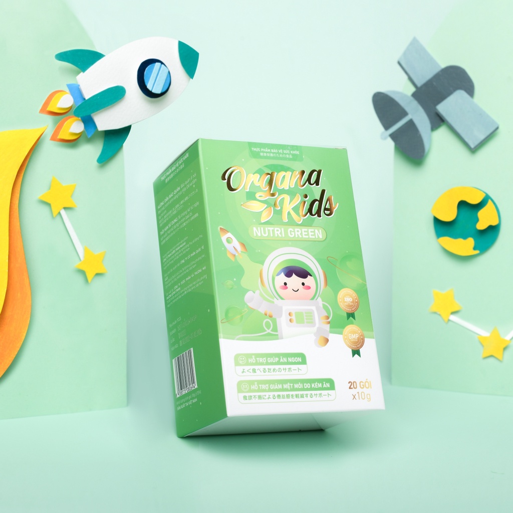 Thạch NUTRI GREEN Laco hỗ trợ giúp bé ăn ngon,1 hộp 20 gói, công nghệ Nhật Bản