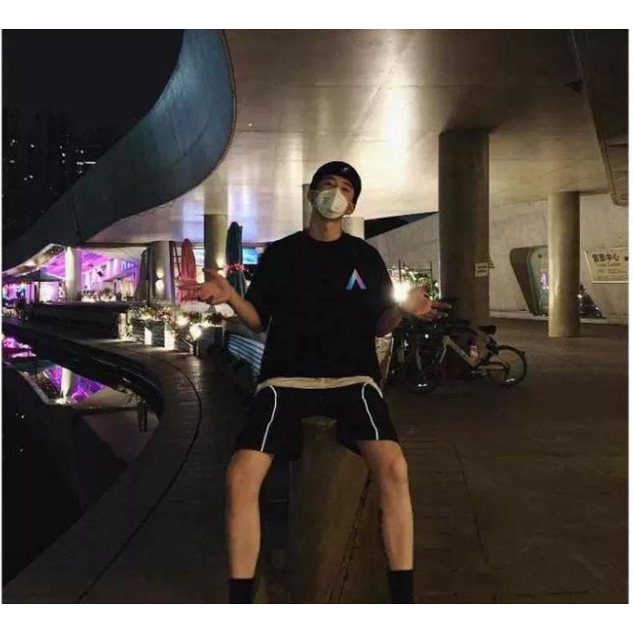 Quần Short Kaki line Phản quang Unisex