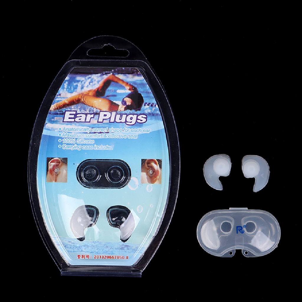 NCY Adult Kids Swimming Earplugs Professional Waterproof Children Swim Pool Ear Plug YE