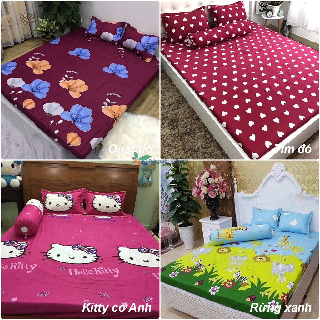 CẬP NHẬT 63 MẪU GA POLY COTTON M6, M8 ĐẦY ĐỦ NHẤT (được chọn mẫu) | BigBuy360 - bigbuy360.vn