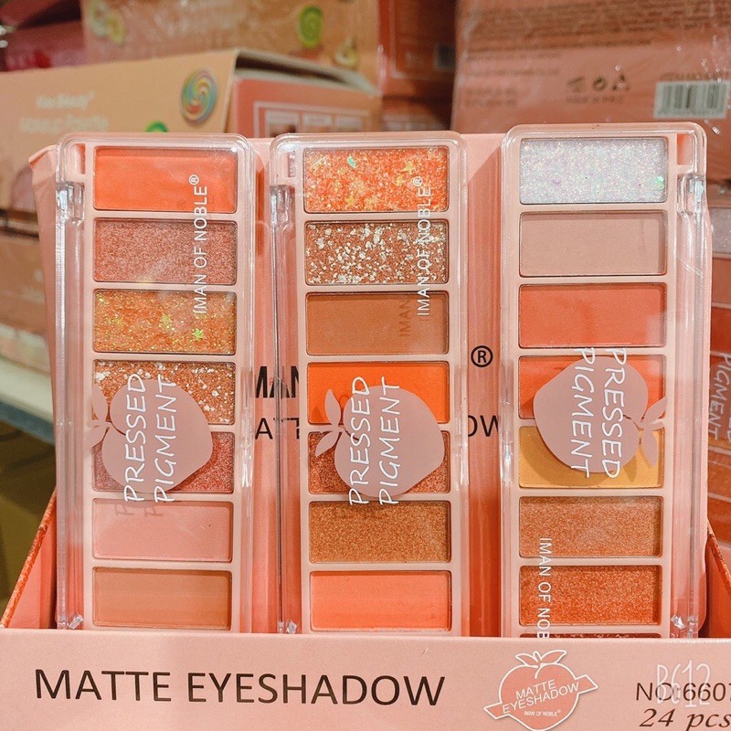 Bảng phấn mắt thời thượng tone cam có nhũ PRESSED PIGMENT (Iman of noble) | BigBuy360 - bigbuy360.vn