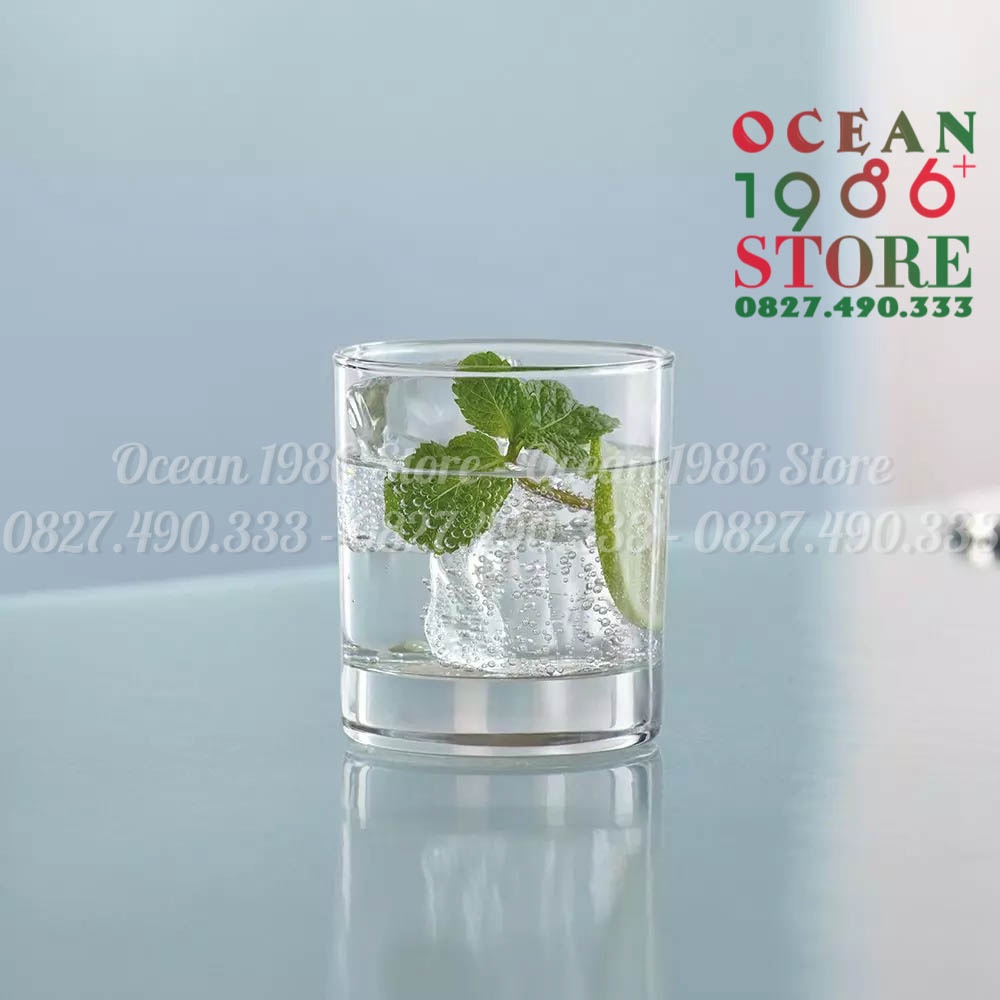 Bộ 6 Cốc Thủy Tinh Lùn San Marino Ocean - B00411 – 290ml