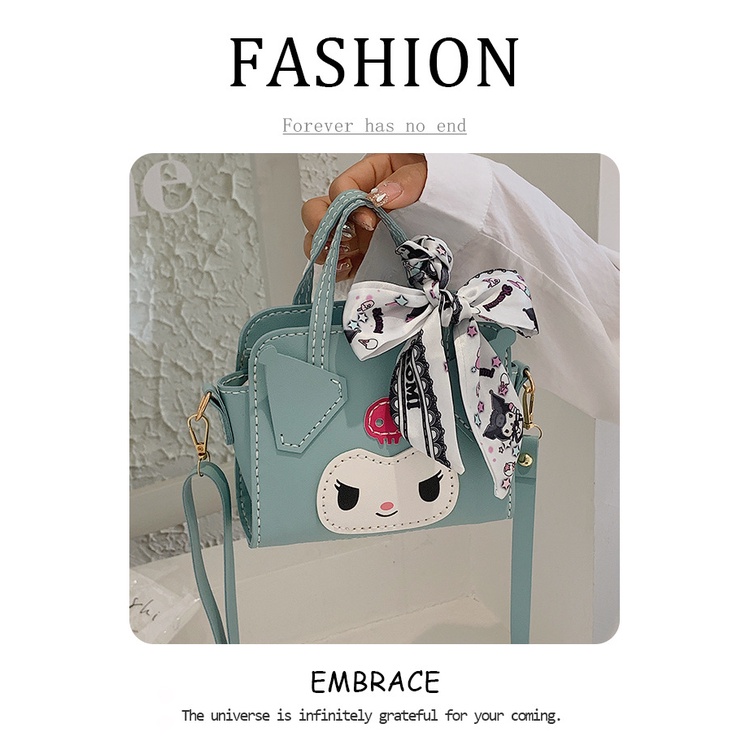 [Có Video Hướng Dẫn] Túi Handmade Tự Làm DIY Kuromi Đáng Yêu Dễ Thương,Quà Tặng Cho Người Yêu Bạn Gái