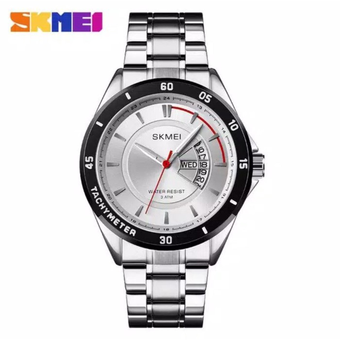 Đồng Hồ Nam Skmei 1641 Bằng Thép Không Gỉ Chống Thấm Nước Chất Lượng Cao