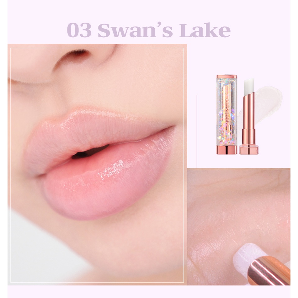 Coringco Shalala Snowball Son Dưỡng Môi 3 Màu Lấp Lánh|Sequins Twinkle