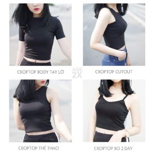 Combo sỉ 12 áo croptop AGE2X (Được chọn mẫu)
