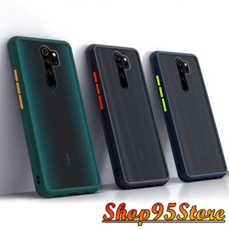 Ốp cao su non Xiaomi Redmi Note 8 Note 8 pro Mi 8 Note 7 Note 7 pro Redmi 8 Redmi 8A Mi 11 lưng nhám chống vân tay