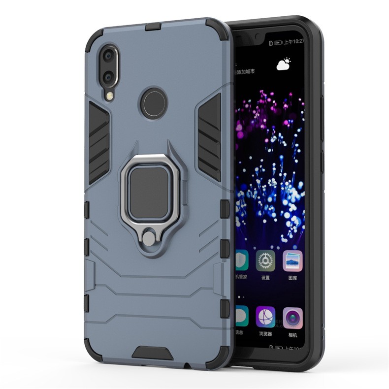 Ốp điện thoại thiết kế cá tính có vòng nhẫn móc ngón tay cho Huawei Nova 3i