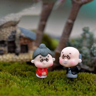 (Terrarium) Combo 2 Phụ kiện Ông Bà mini