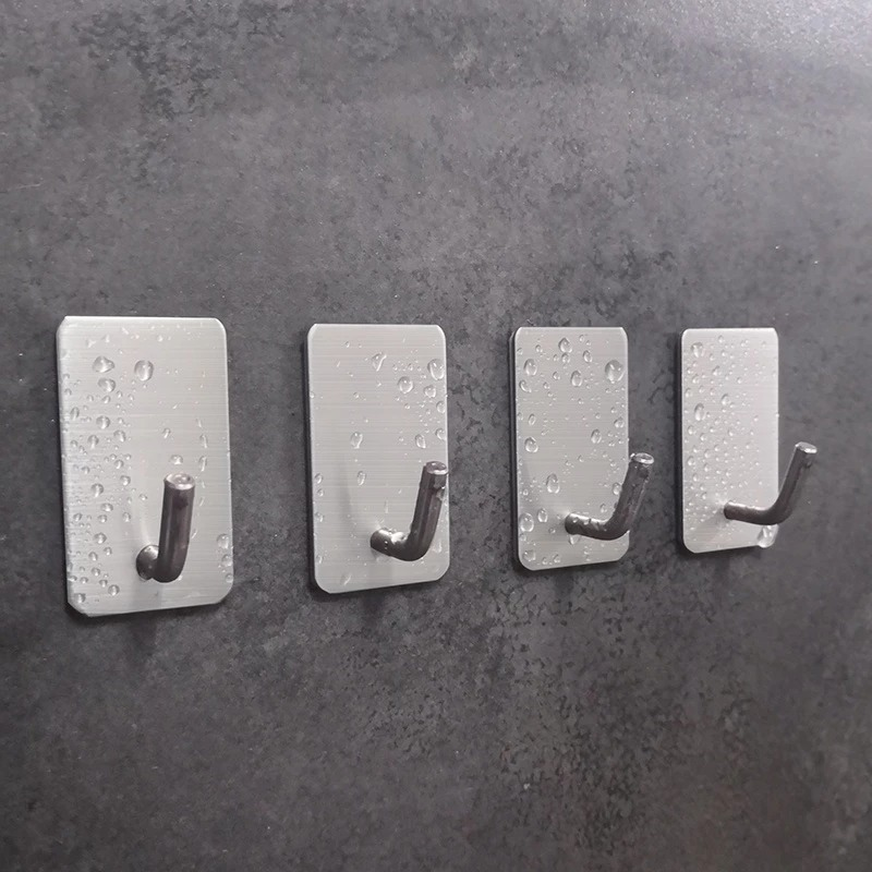 Móc Treo Đồ Đa Năng Dán Tường Bằng Thép Không Gỉ