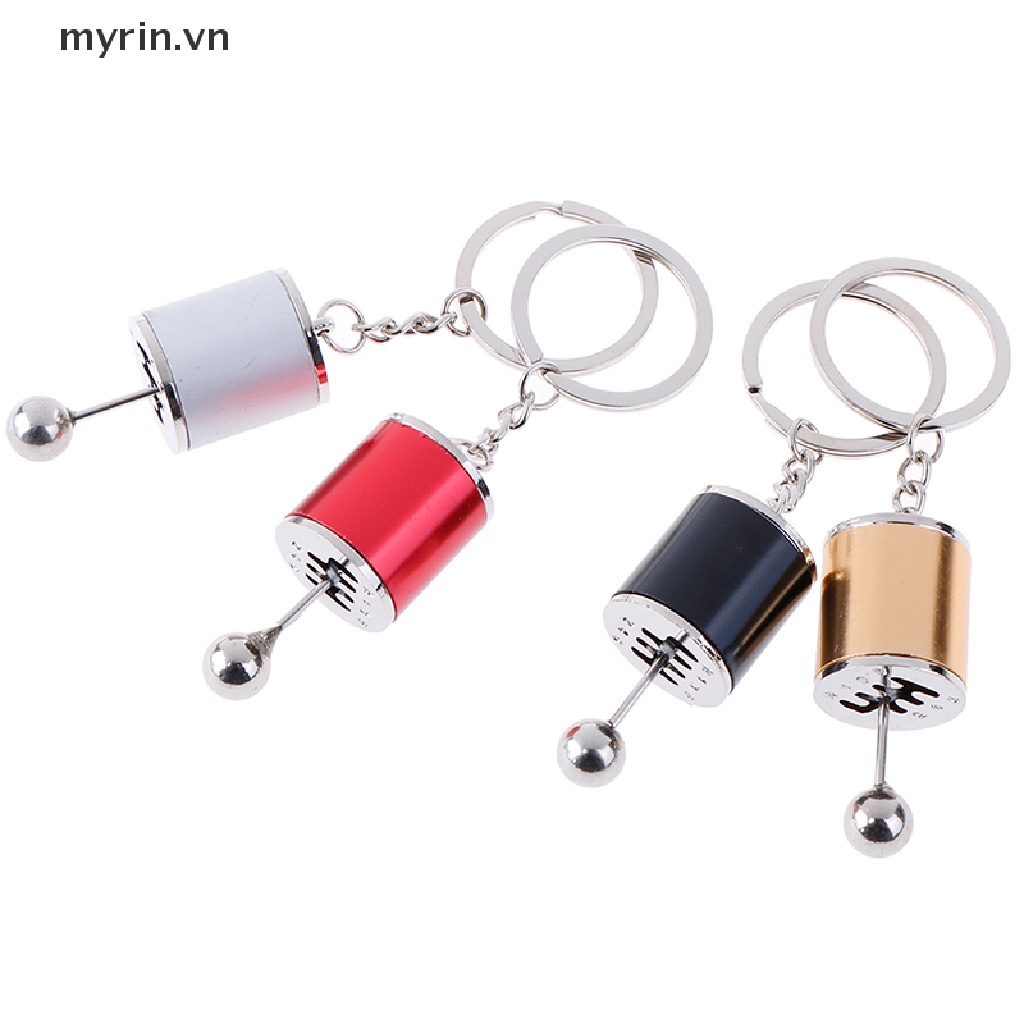 1 Móc Khóa Hình Cần Gạt Số Xe Hơi Bằng Kim Loại
