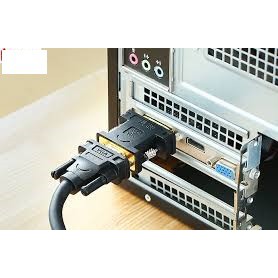 Đầu chuyển DVI-I 24+5 to VGA Cao Cấp- Đầu chuyển DVI 24+5 sang VGA Ugreen 20122 - Hàng chính hãng BH 18 tháng | BigBuy360 - bigbuy360.vn