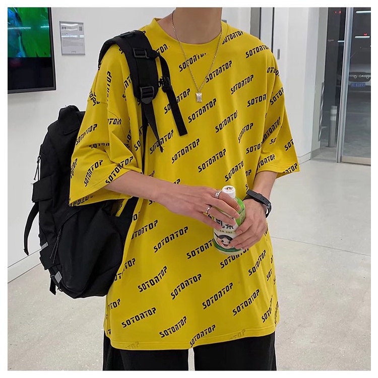 Áo Thun Nam Tay Ngắn In Hình Toàn Bộ Hồng Kông Thời Trang Mùa Hè Siêu Hot