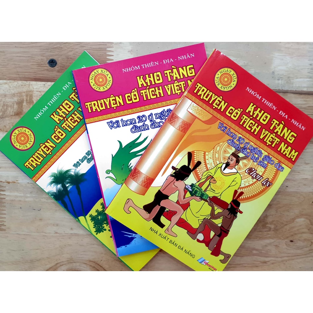 Sách - Combo 3 quyển Kho tàng Truyện cổ tích Việt Nam