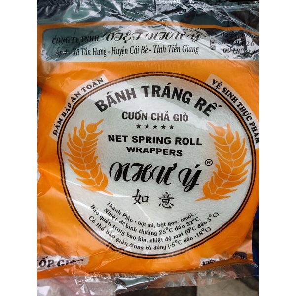 Bánh tráng rế cuốn chả giò Như Ý