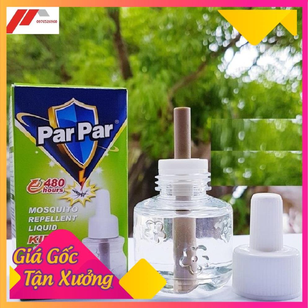 Tinh Dầu Đuổi Muỗi ParPar Màu Xanh - Chính Hãng