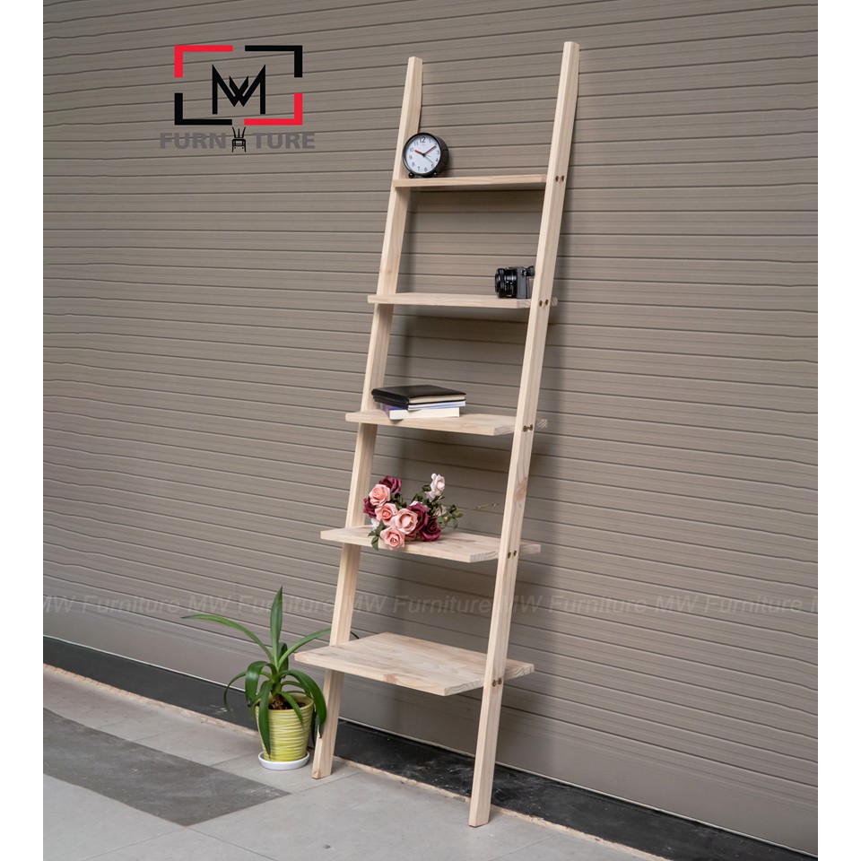 Thang kệ trang trí 5 tầng đa năng thương hiệu MW FURNITURE - Nội thất trang trí
