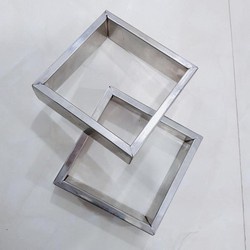 Khuôn làm bánh chưng inox 16x16cm - BX2915