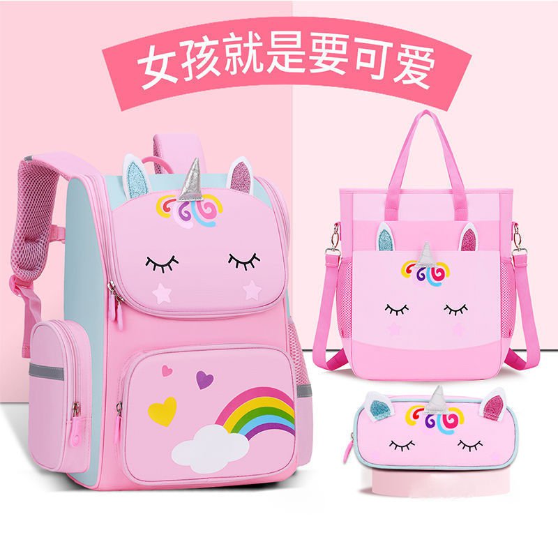 Balo Đi Học Kiểu Dáng Công Chúa Xinh Xắn Cho Bé Gái Lớp 1 / 2 / 3 / 4 / 5 / 6