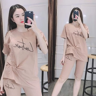 Đồ bộ nữ quần lửng đồ bộ thun đồ bộ mặc nhà đẹp