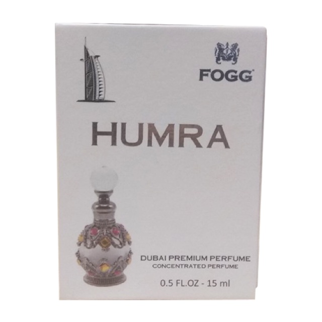 Tinh dầu nước hoa Dubai HUMRA FOGG 15 ml