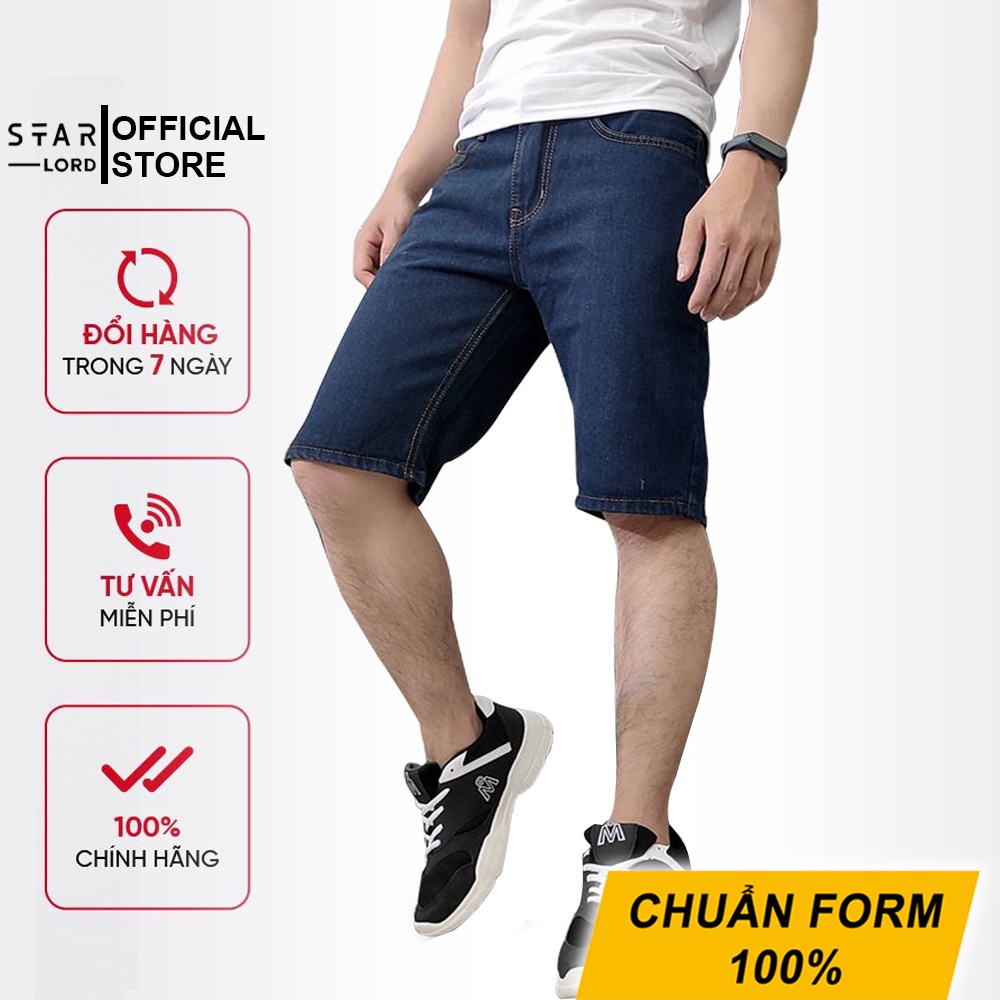 Quần short nam vải jean dày đẹp chuẩn form dáng SL393 StarLord