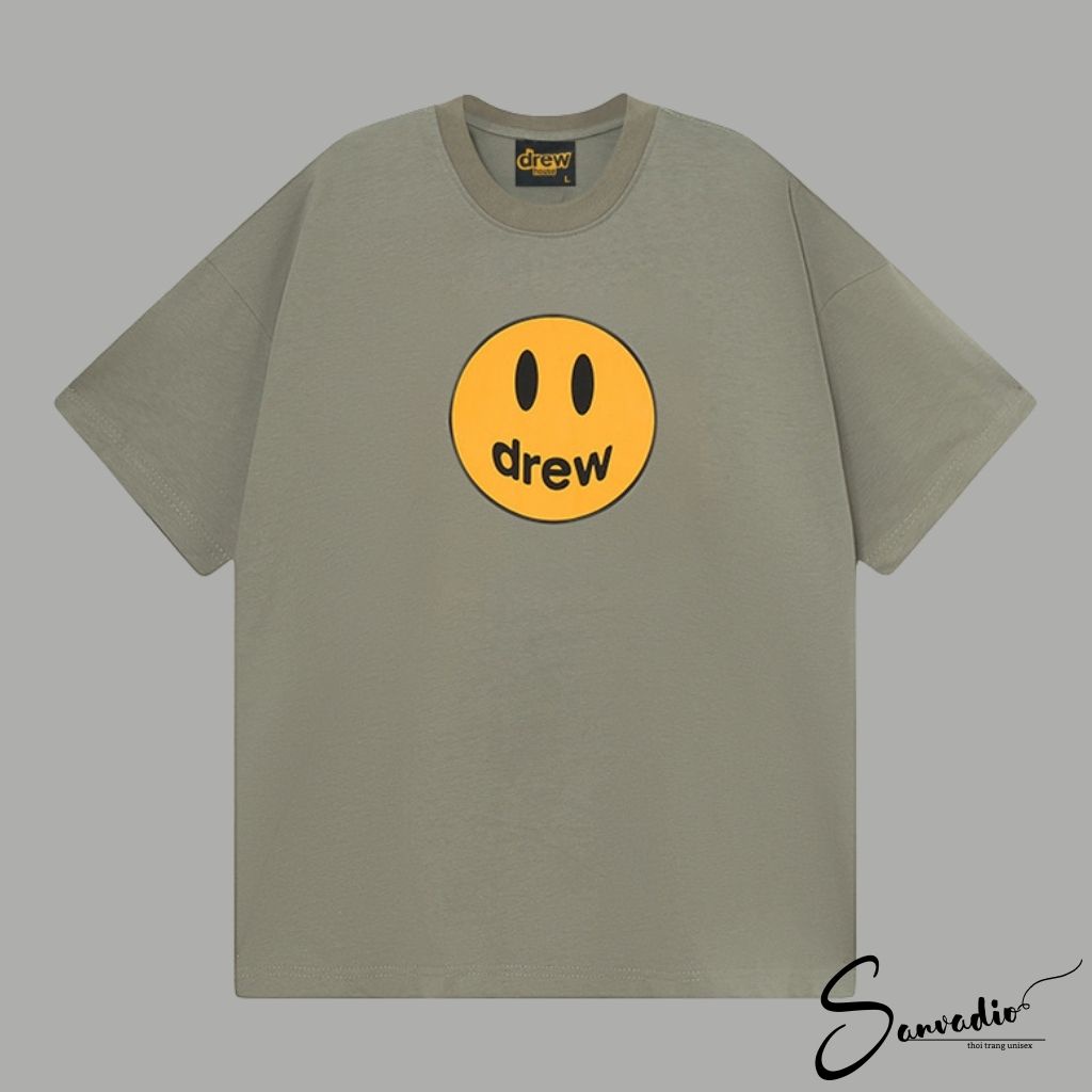 Áo thun nam DREW SANVADIO Áo phông nam from rộng unisex áo thun tay lỡ cao cấp thời trang Hàn Quốc AT299 | BigBuy360 - bigbuy360.vn