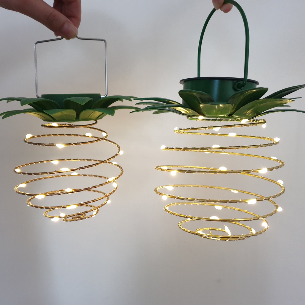 Dây Đèn Led 30 Bóng Hình Quả Dứa Năng Lượng Mặt Trời- Mixiao Haochi