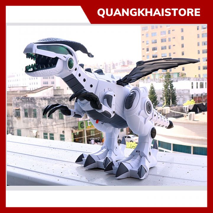 Khủng Long Robot BBS Có Hiệu Ứng Phun Lửa Và Nước Kích Thước Lớn - Đồ Chơi Giải Trí Cho Trẻ Em